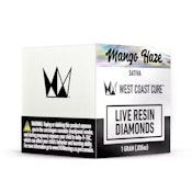 West Coast Cure | Mango Haze | Live Resin Diamond | [1g] | Sativa