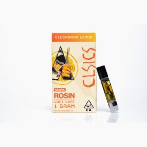 CLSICS - CLSICS | Clockwork Lemon | Live Rosin Cartridge | [1g] | Sativa