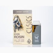 CLSICS | Ghost Vapor | Live Rosin All In One | [1g] | Indica