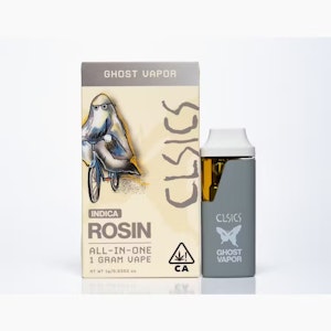 CLSICS - CLSICS | Ghost Vapor | Live Rosin All In One | [1g] | Indica