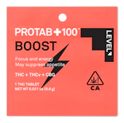 Level | Protab Boost Single THCv/CBG | [130mg] 1pk | Sativa