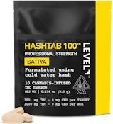 Level | Hashtab 100 Sativa | [1000mg] 10pk | Sativa