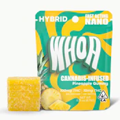Whoa | Pineapple | Gummy | [100mg] | Hybrid