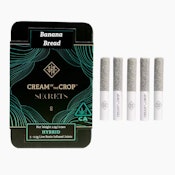 Cream Of The Crop | Banana Bread | Infused Pre-Roll Pack | [2.5g] 5pk | Hybrid