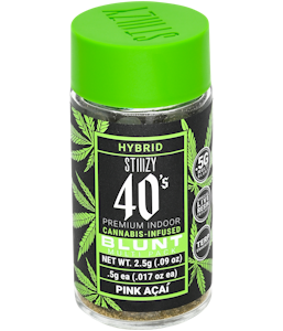 STIIIZY - Stiiizy - Pink Acai 40's Mini Infused Blunts 5pk 2.5g