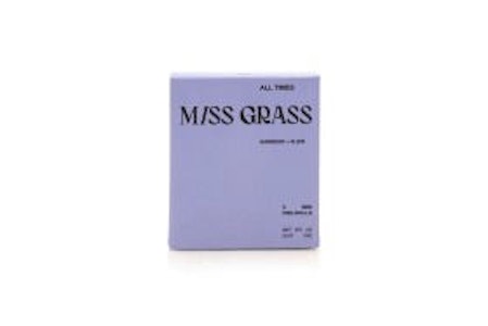 MISS GRASS - Miss Grass: 0.4g 5pk Mini Pre-Rolls - All Times - Fritter Punch - Hybrid