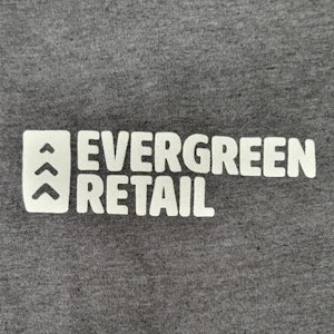 Evergreen Retail - Dark Heather Grey T Shirt Large