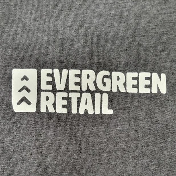 Evergreen Retail - Dark Heather Grey T Shirt Large Main Image