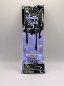 KHALIFA KUSH - Violet Sky 1.25 g Infused Preroll - Khalifa Kush