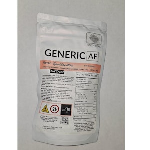 GENERIC AF - Generic AF -  Sparkling Wine - 100mg 20ct - Edibles