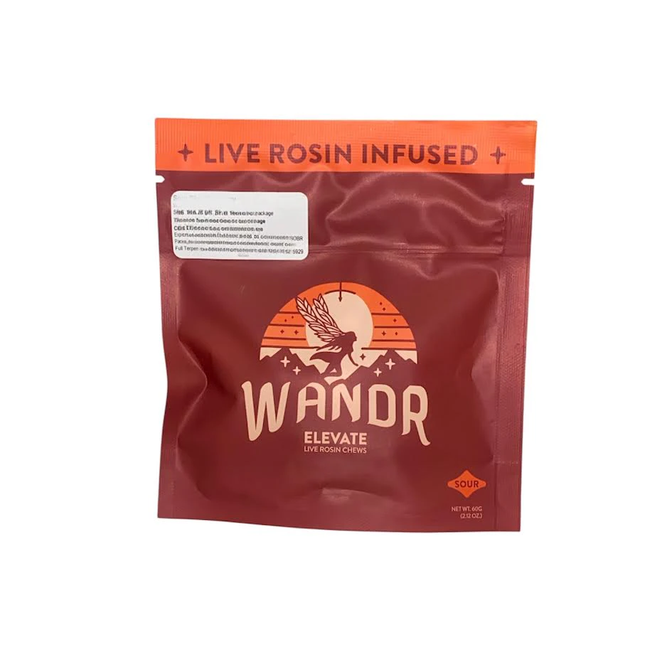 WANDR - Wandr - Sour Blue Raspberry - 100mg Rosin Gummies Main Image