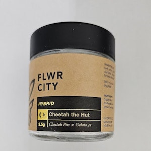 FLOWER CITY - Flwr City - Cheetah The Hut - 27.46% THC - 3.5g - Dry Flower