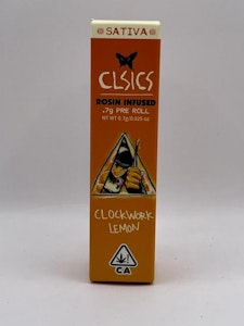 CLSICS - Clockwork Lemon .7g Infused Pre-roll - CLSICS