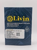 OG Punch 5g Bubble Hash Infused 5 Pack Pre-Roll - Livin Solventless