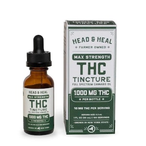 HEAD & HEAL - Head & Heal - 1,000mg THC - I - Max Strength Blend - Tincture