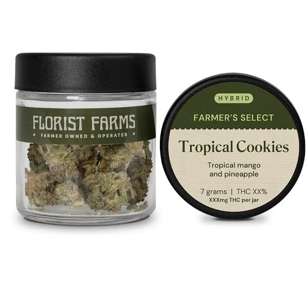 Florist Farms - Florist Farms - Tropical Cookies - 7g - 25%THC - Dry Flower Main Image