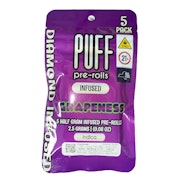PUFF - Grapeness - 5pk Triple Infused prerolls