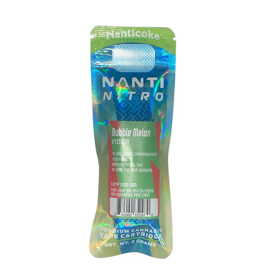 NANTI NITRO - Nanti Nitro - Bubble Melon - 2g AIO Main Image