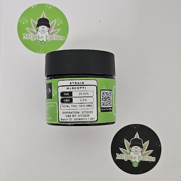 McPike Farms - Mcpike Farms - McScotti - Smalls - 28.9% THC - 3.5g - Dry Flower Main Image