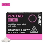 LEVEL - Hybrid - Protabs Extra Strength THC Tablets - 5ct - 100mg - Edibles