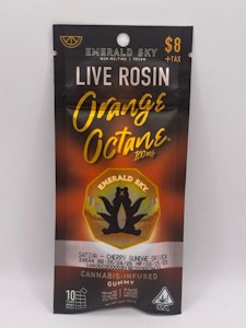 Emerald Sky - Orange Octane Sativa 110mg Single Gummy - Emerald Sky
