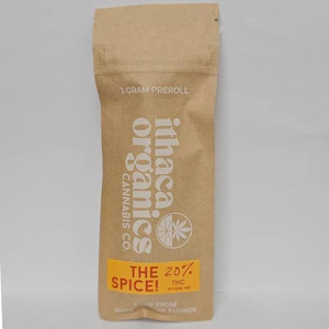 Ithaca Organics Cannabis Co. - Ithaca Organics - The Spice - 1g - 20% THC - Pre-Roll