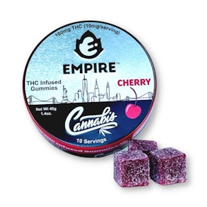 EMPIRE CANNABIS CO. - Empire Cannabis - Cherry - Full Spectrum - 100mg - 10mg x 10ct - Edibles