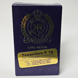KINGSROAD - Kingsroad - Tenacious P - Live Resin - 1g - Vape Cartridge