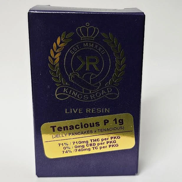 Kingsroad - Kingsroad - Tenacious P - Live Resin - 1g - Vape Cartridge Main Image