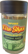 Fire Styxx - Zombie Juice Infused 0.5g Preroll 4 Pack - 2g