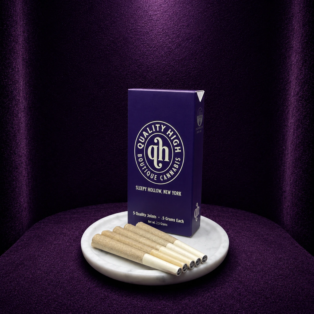 Quality High - 5 Pack 0.5g Pre-Rolls - Buckin Runtz Main Image