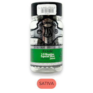 ALBERT EINSTONE'S - El Blunto - Especial Silver - Verde - Diamond Infused Blunts - 3pk - 2.55g