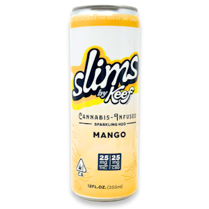 Keef Brands - Keef - Slims - Mango 1:1 - 12oz - 25mgTHC/25mgCBD