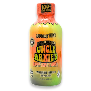 UNCLE ARNIE'S - Uncle Arnies - Live Resin Tropical Twist - 8oz - Beverages - 100mg