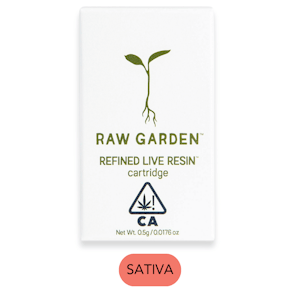 RAW GARDEN - Raw Garden - Live Resin - Lemon Oz - Vape Cart - 0.5g