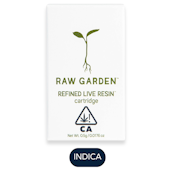 Raw Garden - Live Resin - Lemon Oz - Vape Cart - 0.5g