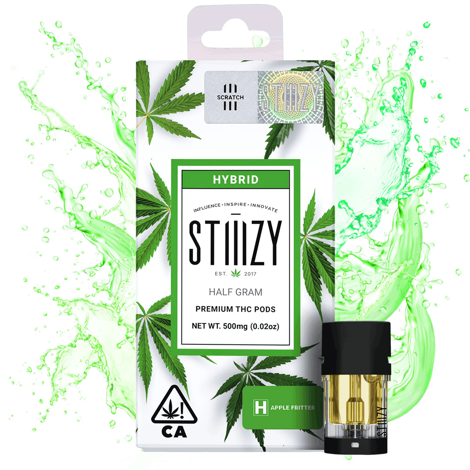 STIIIZY - 0.5g Apple Fritter / Premium THC Pod / STIIIZY Main Image