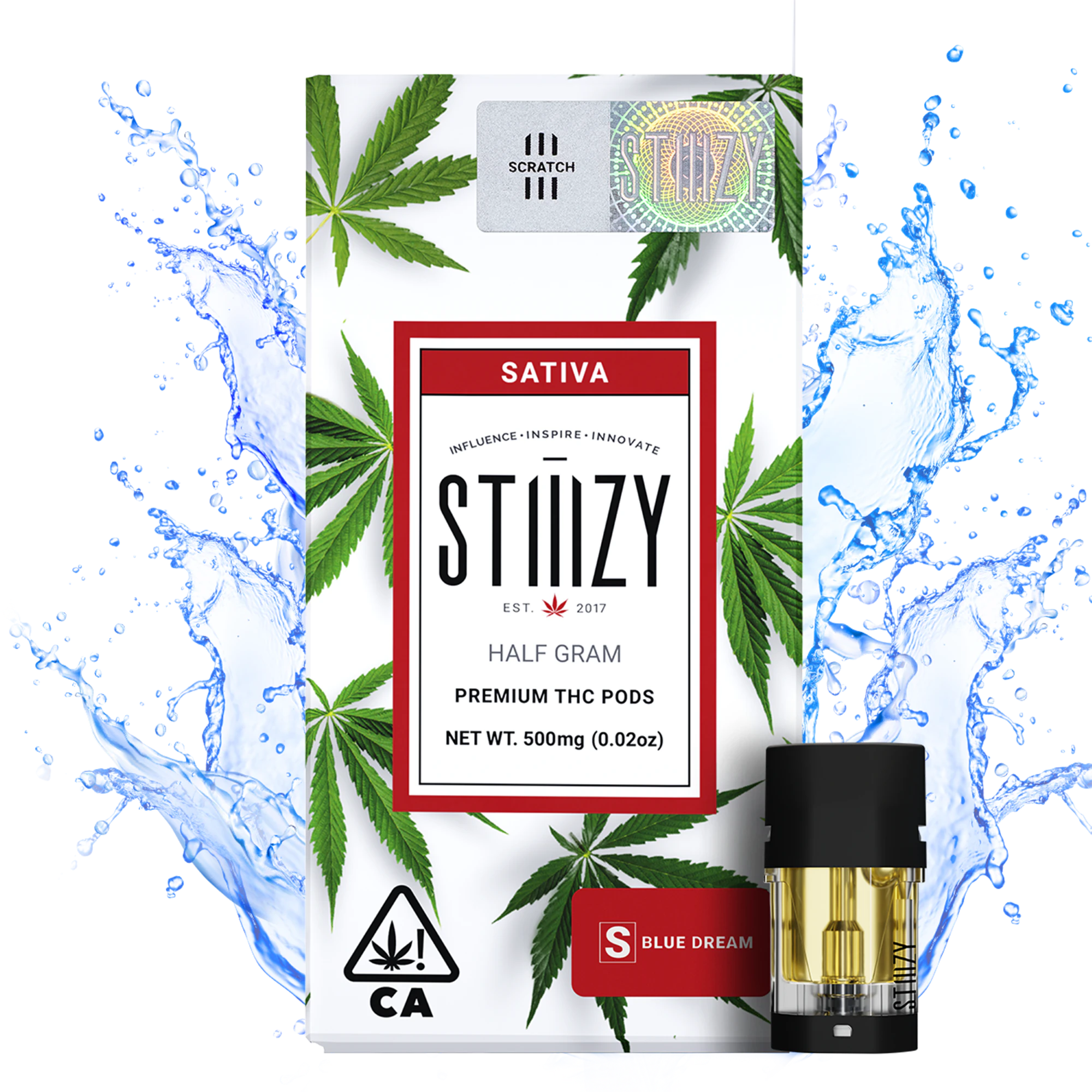 STIIIZY - 0.5g Blue Dream / Premium THC Pod / STIIIZY Main Image