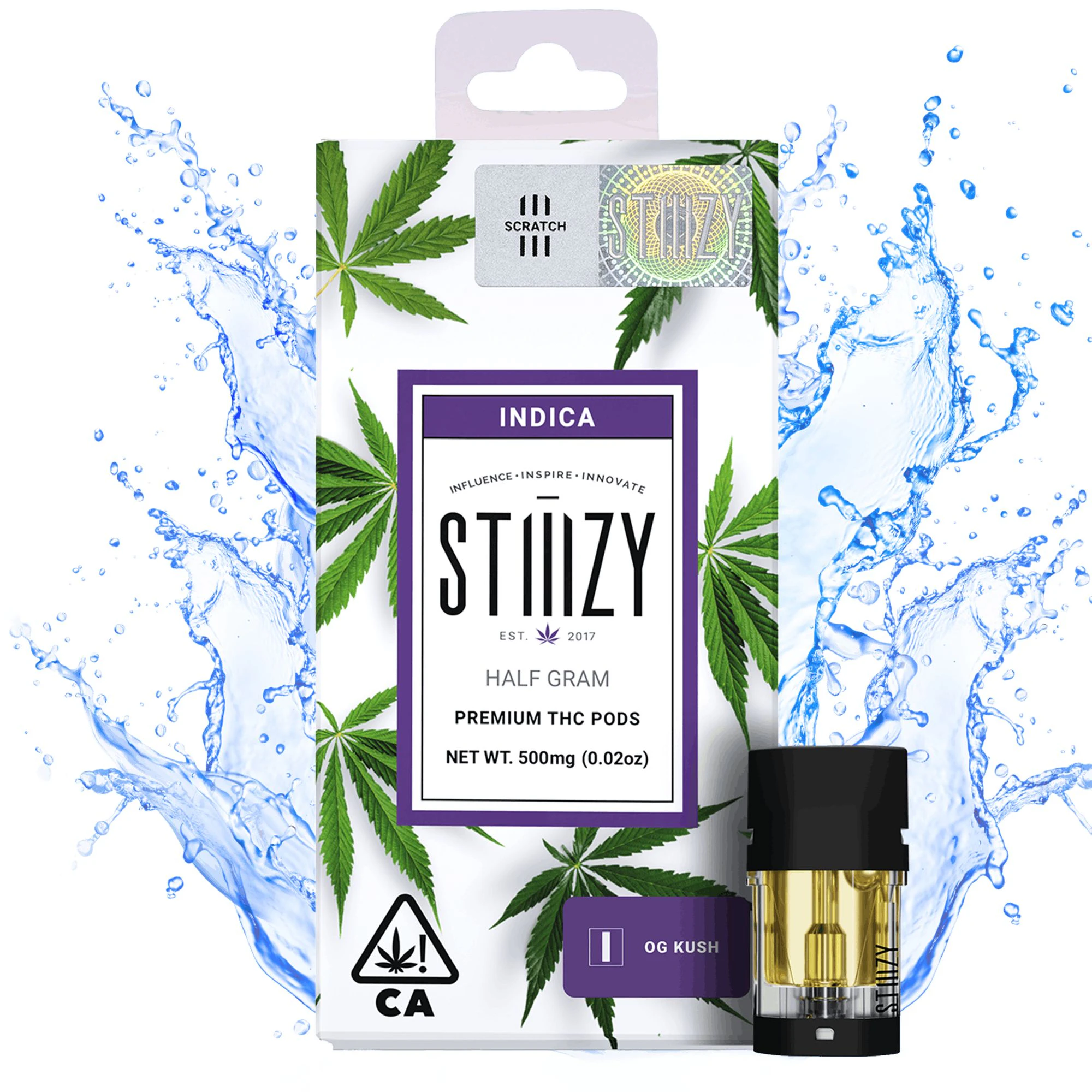 STIIIZY - 0.5g OG Kush / Premium THC Pod / STIIIZY Main Image
