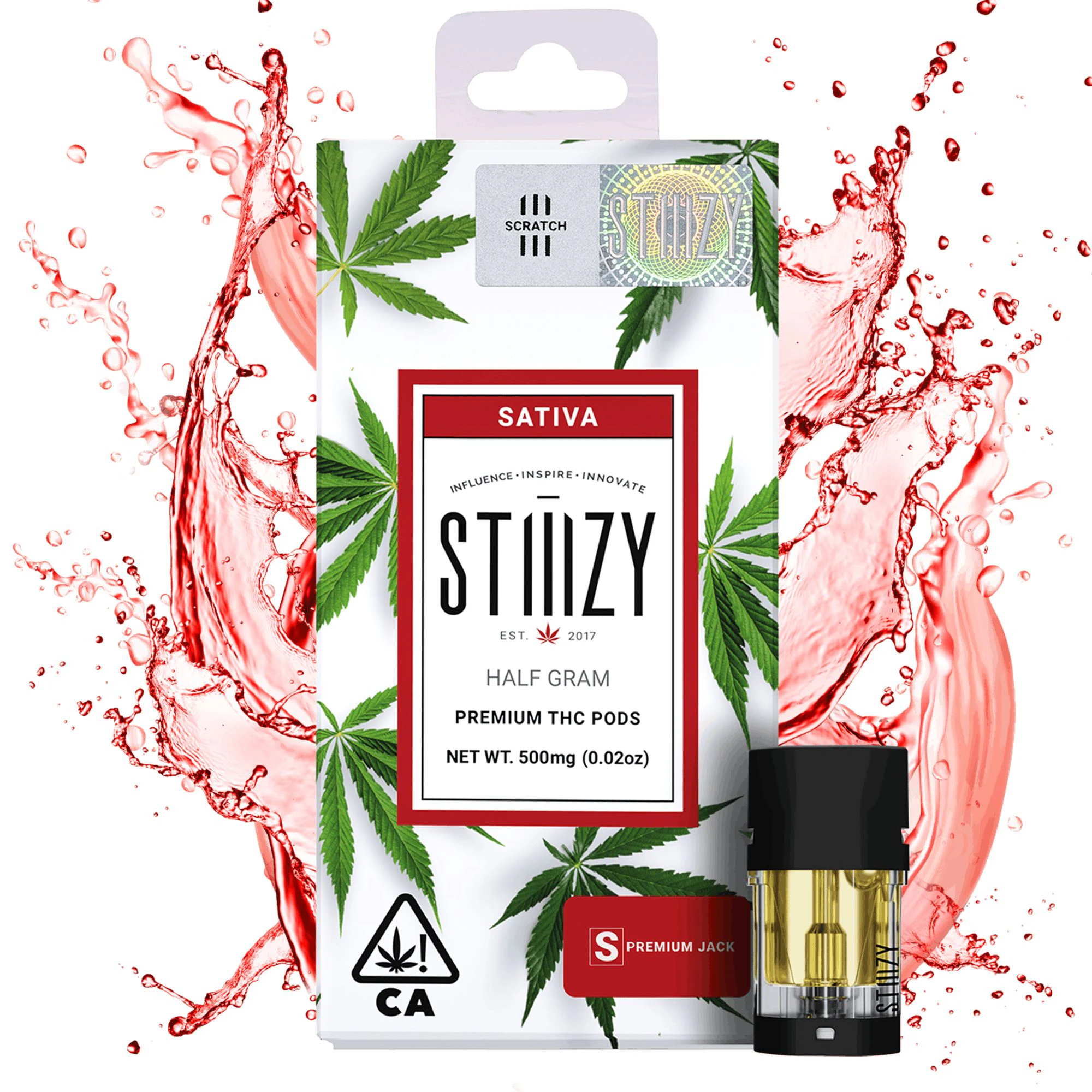 STIIIZY - 0.5g Premium Jack / Premium THC Pod / STIIIZY Main Image