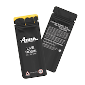 Strawnana - 0.5g Live Rosin Disposable - Aura Cannabis
