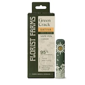 Florist Farms - Green Crack - 1g - 85%THC - Rechargeable Vape