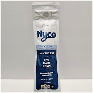 Nyce - Nyce - Wedding Cake - Cold Cure Live Hash Rosin - 78.28% THC - 0.5g - AIO Vape Pen