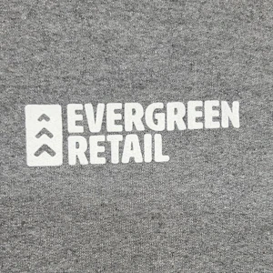 Evergreen Retail - Graphite Heather Gildan Heavy Blend Hooded Sweatshirt Large