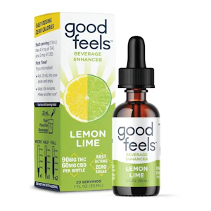Good Feels - Lemon Lime Beverage Enhancer - 90mg - Good Feels