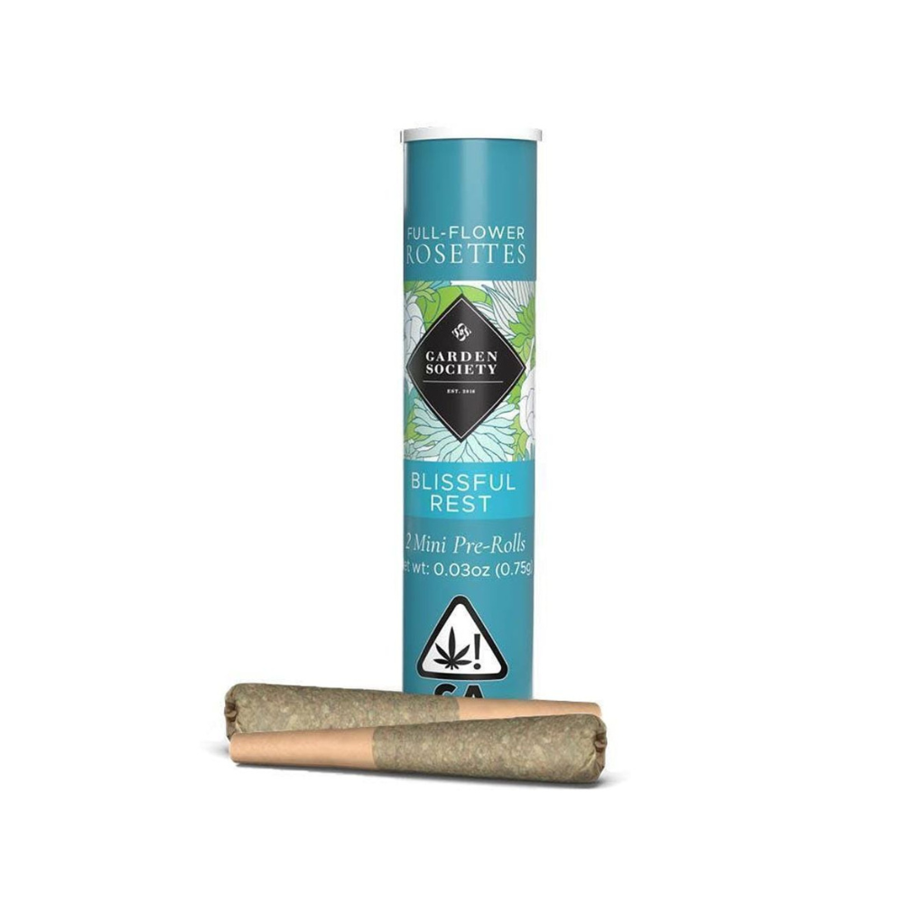 *xclusive* .75g Gush Mints Pre-roll Pack (.375g - 2 pack) - Garden Society picture