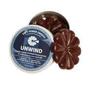 Soft Power Sweets - Unwind - Live Rosin Chocolate -5mg 20pk - (100mg THC - 50mg CBN) - Edibles