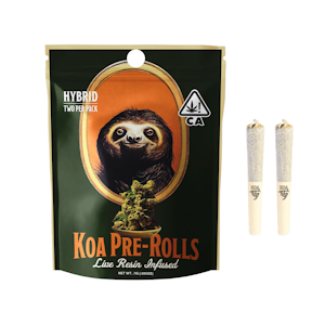 KOA - .7g Papaya Punch Live Resin Infused Pre-Roll Pack (.35g - 2 pack) - KOA
