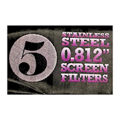 Pipe Screens - Stainless Steel 0.812