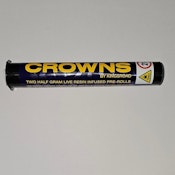 Crowns by Kingsroads - Grandpa's Stash x Lemon Kush - Live Resin Infused - 28% THC - Pre-roll - 0.5G 2 pk